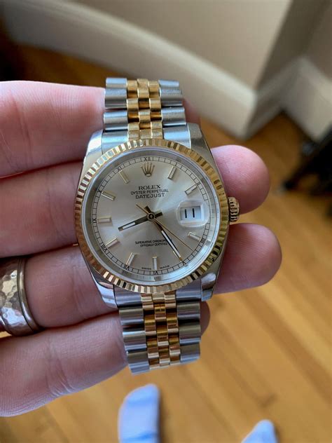 rolex 36mm datejust clasp.